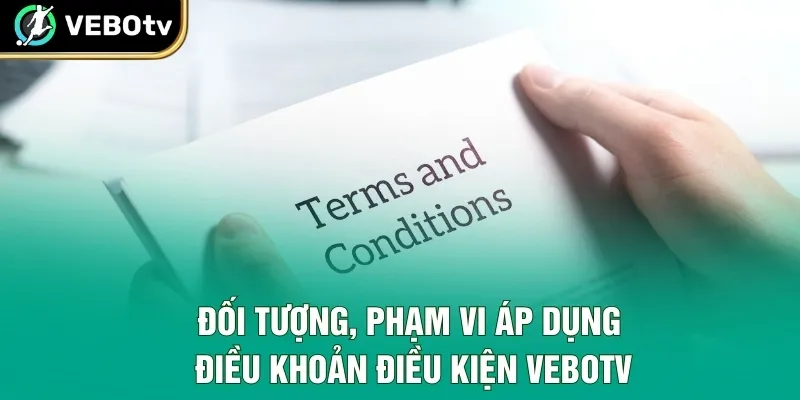 Đối tượng, phạm vi áp dụng điều khoản điều kiện VeboTV 