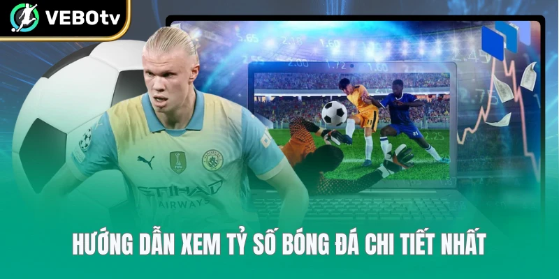 Hướng dẫn xem tỷ số bóng đá chi tiết nhất
