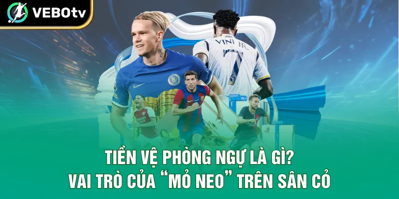 Tiền Vệ Phòng Ngự Là Gì? Vai Trò Của “Mỏ Neo” Trên Sân Cỏ