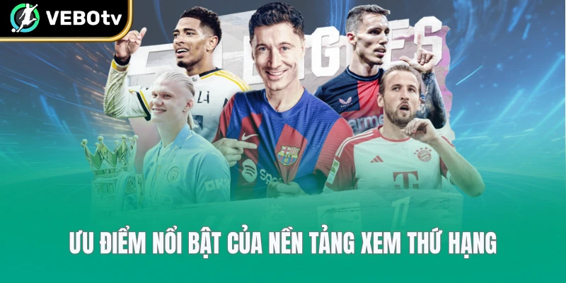 Ưu điểm nổi bật của nền tảng xem thứ hạng